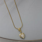 Aurora Heart Pendant Anti tarnish Chain - House Of Tanaya