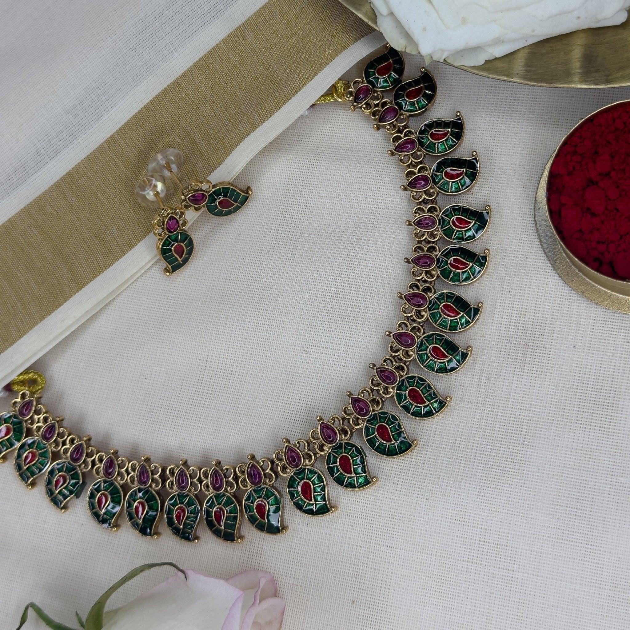 Enamel Manga Maala - House Of Tanaya