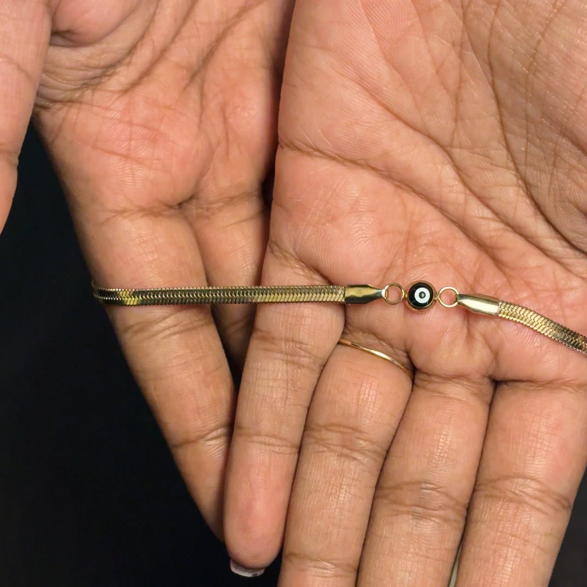 Evil eye Anti tarnish Braclet - House Of Tanaya