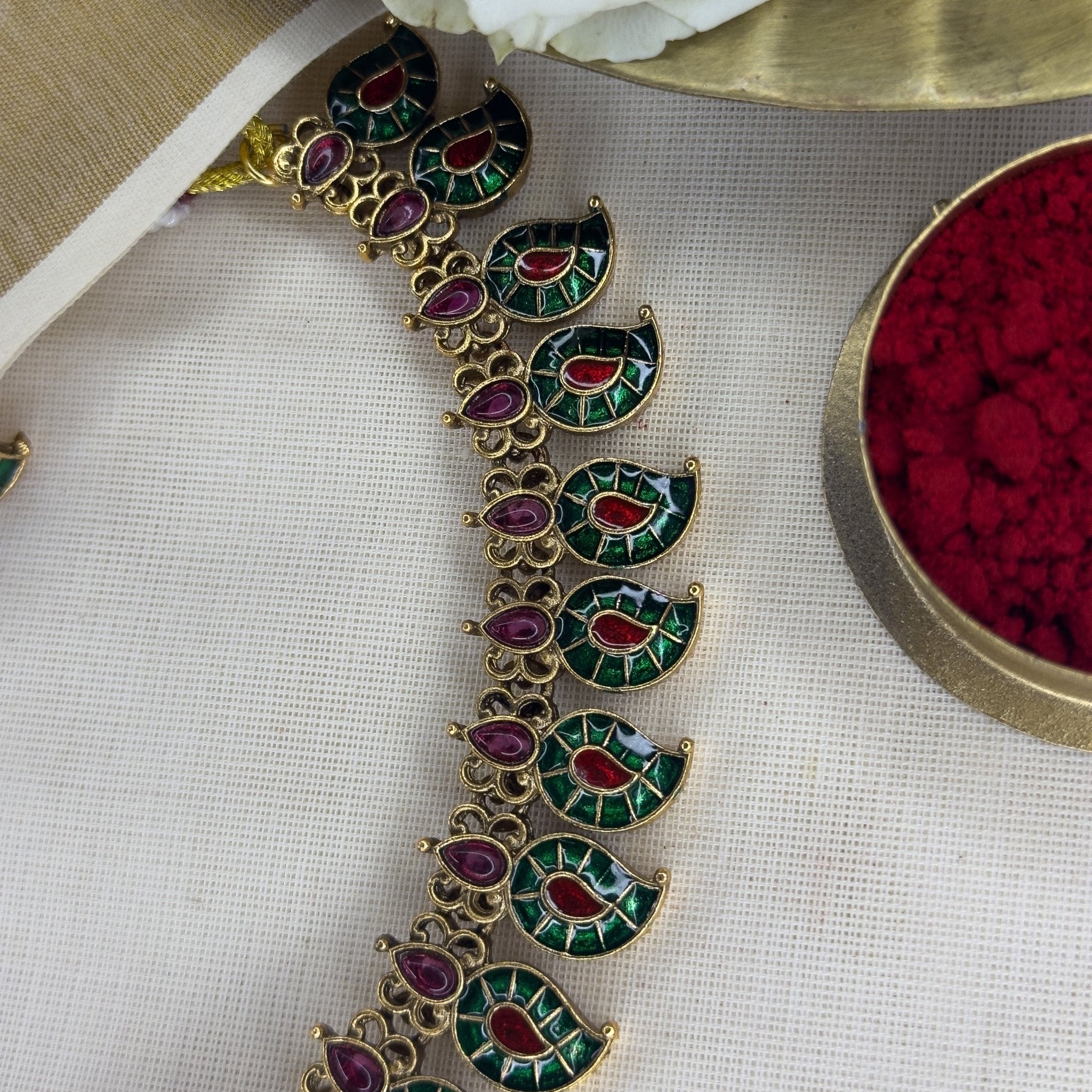 Enamel Manga Maala - House Of Tanaya