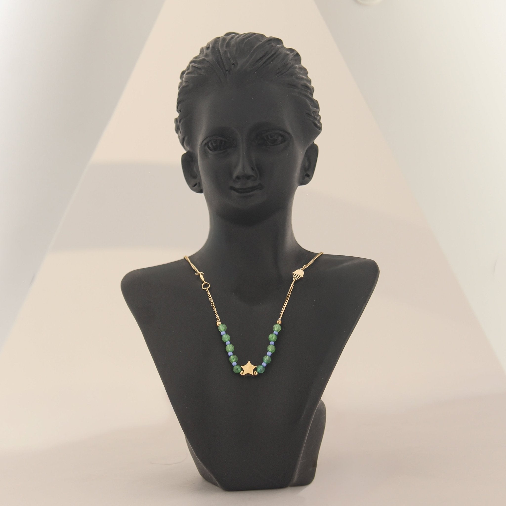 Celestial beaded Stainless steel Anti - tarnish chain - House Of Tanaya