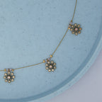 Multi pendant Invisible necklace - House Of Tanaya