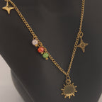 Astra charm Stainless steel Anti - tarnish chain - House Of Tanaya